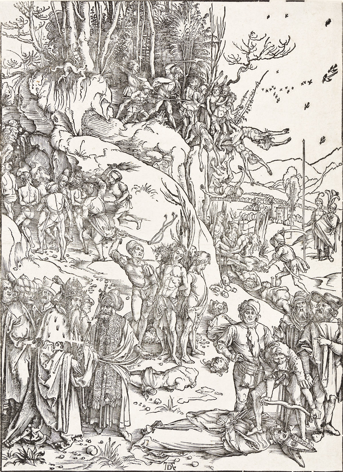 ALBRECHT DÜRER The Martyrdom of the Ten Thousand.
